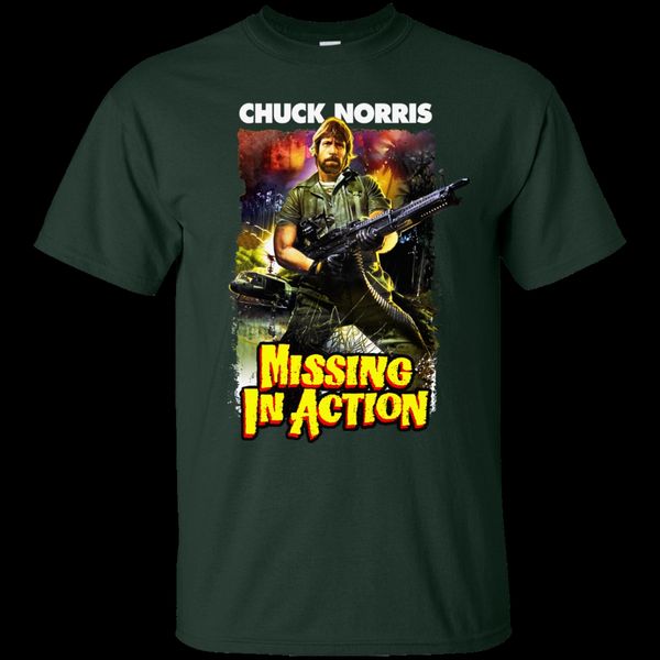 

отсутствующий в действии чак норрис ретро mia 1980а фильм война во вьетнаме военнопленного t мультфильм тенниски мужчины унисекс new fashion