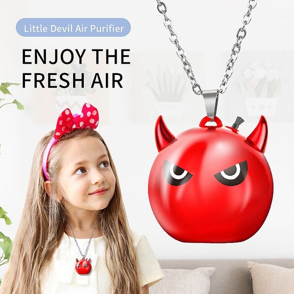 

hanging neck air purifier, portable portable car oxygen bar negative ion hanging neck necklace air purifier