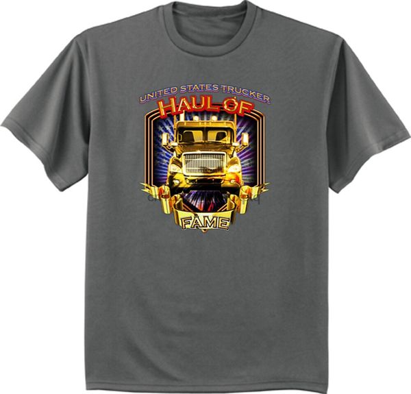 

fathers day gift idea funny saying t-shirt for dad long haul trucker