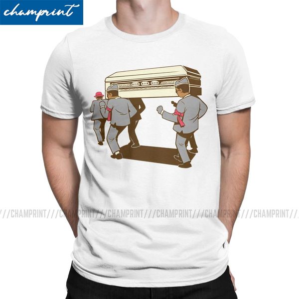 

men t-shirt coffin dance tee shirt 2020 funny meme funeral dance with casket pallbearers t shirt original clothing