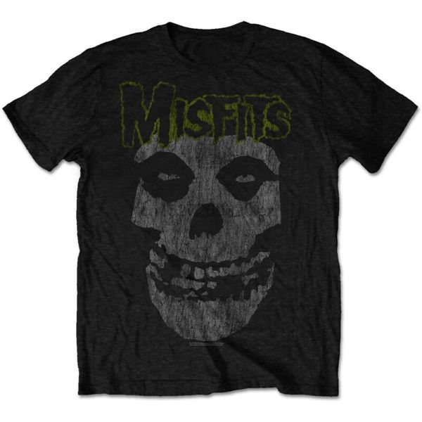 

misfits - premium vintage style fiend skull t-shirt