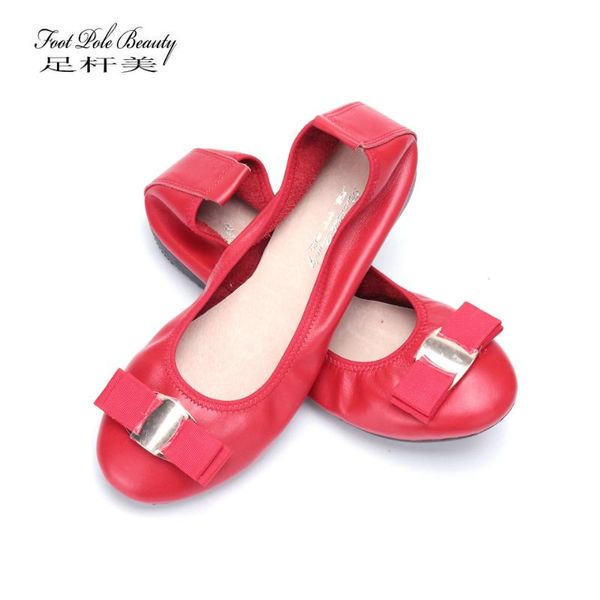 

fashion brand women's shoes new women flats shoes ladies bow round head slip-on loafers genuine leather plus size 34-43, Black