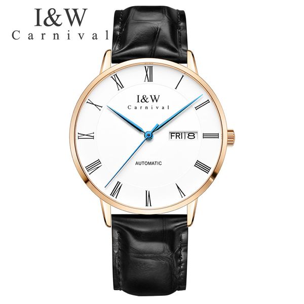 

wristwatches 2021 neue karneval mechanische uhr mÃ¤nner marke luxus automatische uhren sapphire armbanduhr mÃ¤nnlichen wasserdicht reloj, Slivery;brown