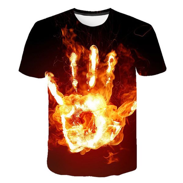 

terror hand film 3d print shirts comics aesthetic hippie men clothing