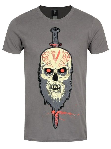 

vikings t-shirt berserker men grey summer short sleeves t-shirt fashion t shirt casual men clothing tee plus size