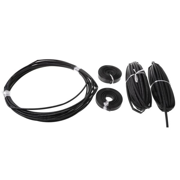 

heatshrink 4mm 5mm 6mm 8mm 10mm heat shrink tubing tube sleeving ratio black