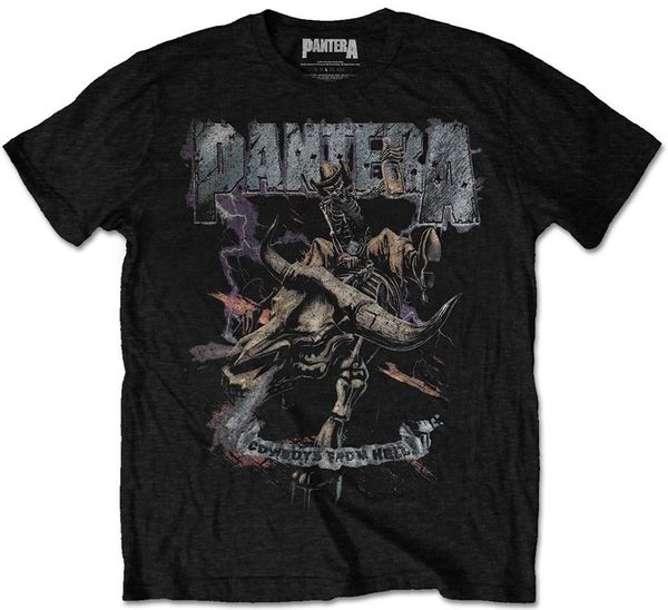 

pantera 'cowboys from hell' t-shirt - новый официальный