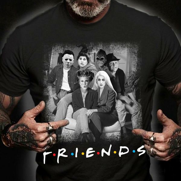 

horror-friends-pennywise-michael-myers-jason-voorhees-halloween-men-t-shirt