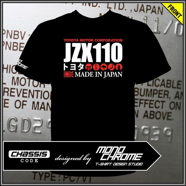 

t-shirt toyota jzx110 mark ii ir-v 1jz-gte verossa vr25