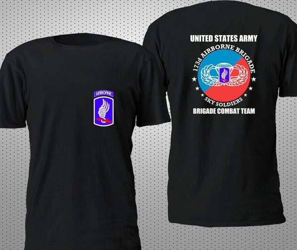 

new 173rd airborne brigade us-army special force t shirt s-3xl 2 sides