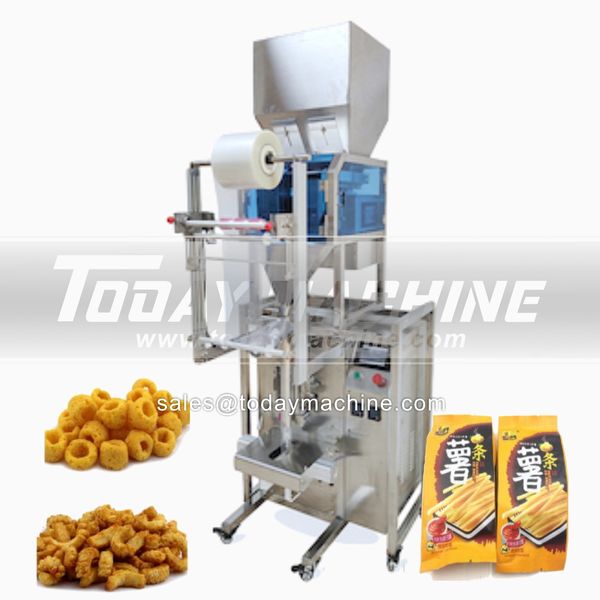 

4 head high speed linear weigher for weighing sesame,seasoning powder,salt,granules