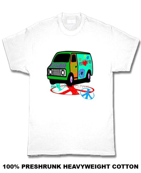 

more love 70s van new age hippie t shirt