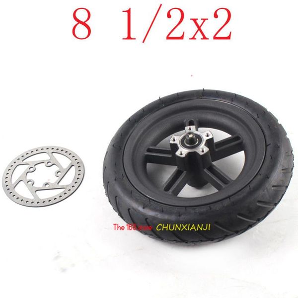 

high performance 8 1/2x2 tube tyre 8.5inh wheel & dis for mijia m365 electric scooter tire replacement inner tube