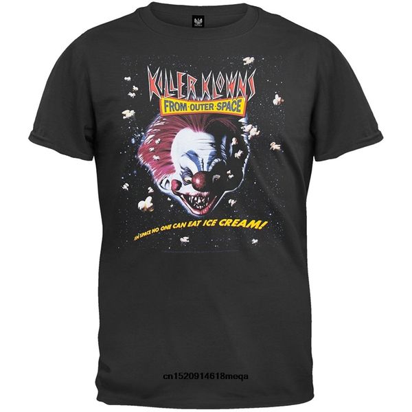 

футболка клоуны-убийцы из космоса mens плакате мужская мода футболки