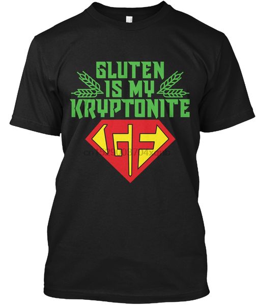 

men t shirt gluten is my kryptonite(1) women tshirt