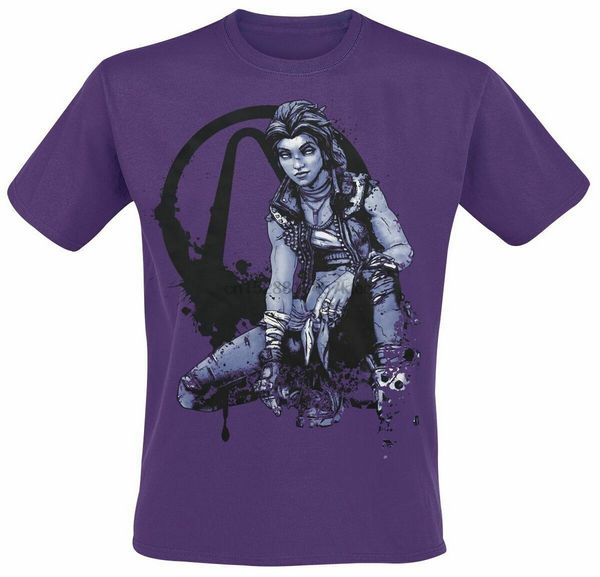 

borderlands 3 amara tee t shirt lilac harajuku funny t-shirt for men women tshirt