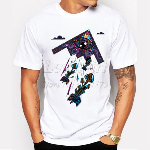 

новая 2019 мужской мода короткого рукав капля кислота дизайн футболка harajuku смешной футболка hipster o-образный вырез холодных вершины