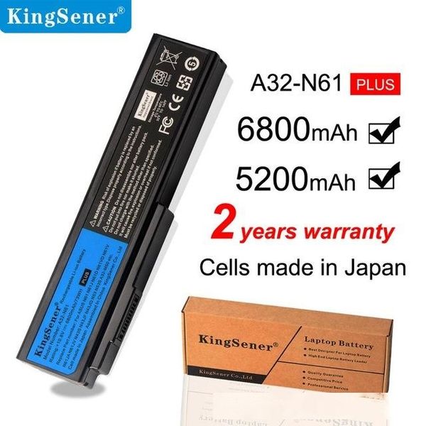 

lapbatterie kingener korea cell a32-61 battery for asus 61 61j 61d 61v 61vg 61ja 61jv m50s 43s 43jf 43jq n53 n53s