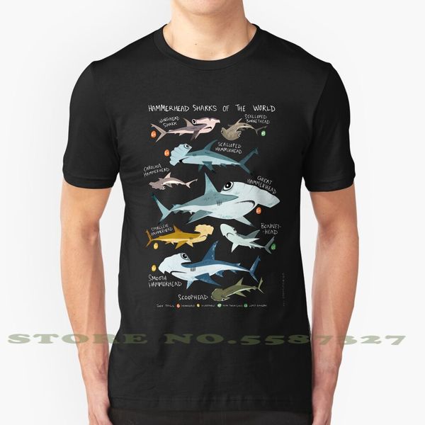 

hammerhead sharks of the world fashion vintage tshirt t shirts shark cute funny humor biology marine biology animals hammerhead