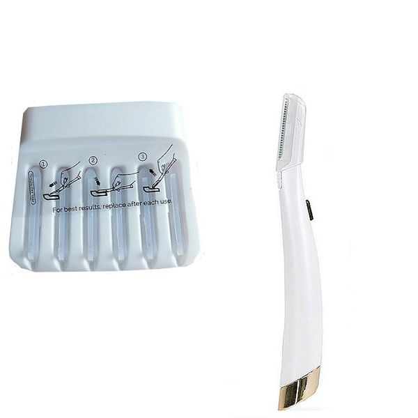 

face hair remover facial glow expoliator electric glo lighted lady razor shaver painless expoliates dead skin tool123