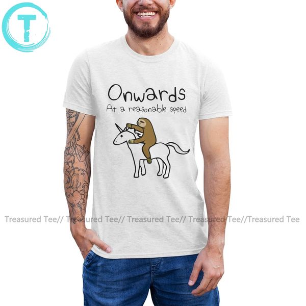 

unicorn t shirt at a reasonable speed t-shirt cute male tee shirt cotton short sleeve fashion print 5x tshirt