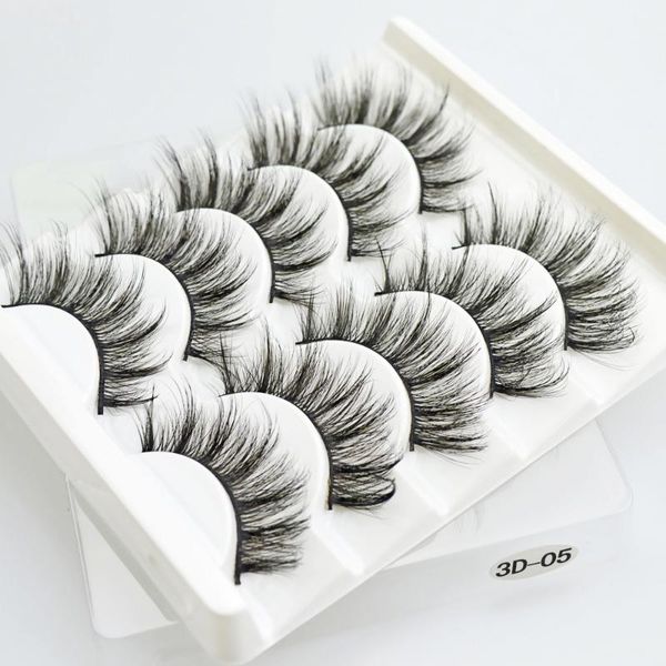 

false eyelashes 5d46-60mink lashes 5d mink 100% cruelty handmade reusable natural makeup