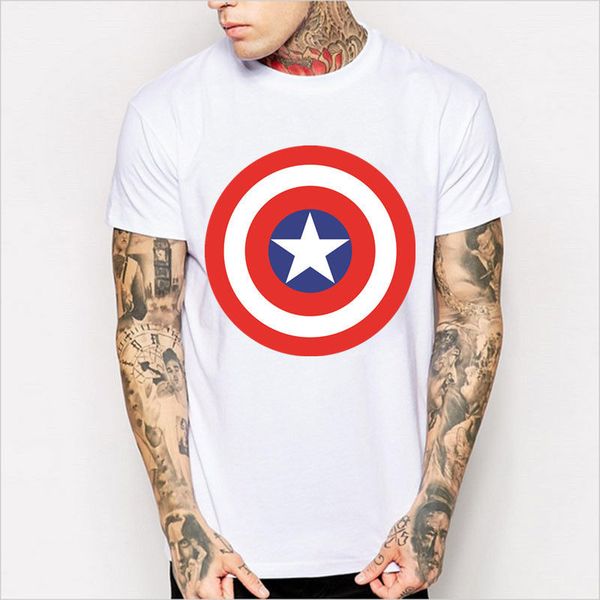 

america shield t-shirt cotton short sleeves mas tee