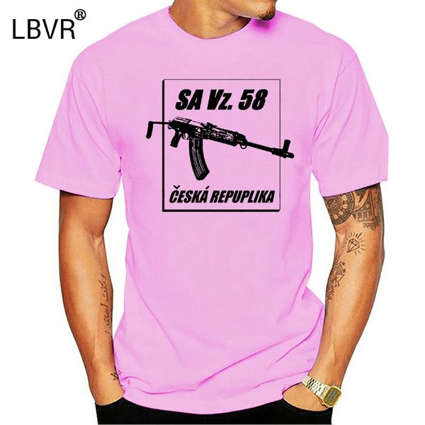 

2019 new summer men fashion czech vz58 rifle sa vz. 58 ceska republika t shirt