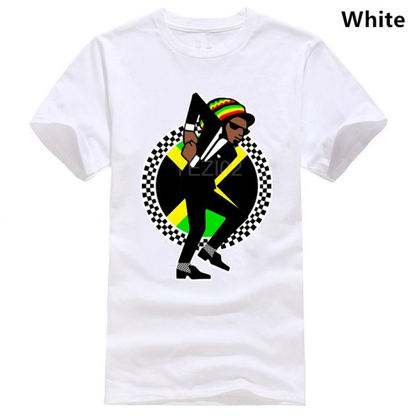 

ямайский rasta ska logo rude boy мужская футболка