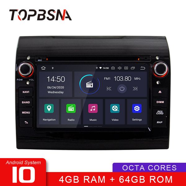 

sna android 10 car multimedia player gps for ducato 2008-2020 jumper boxer 1 din car radio stereo video