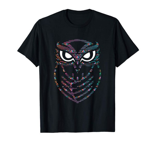 

colourful owl love bird animal trendy funny gift men t shirt