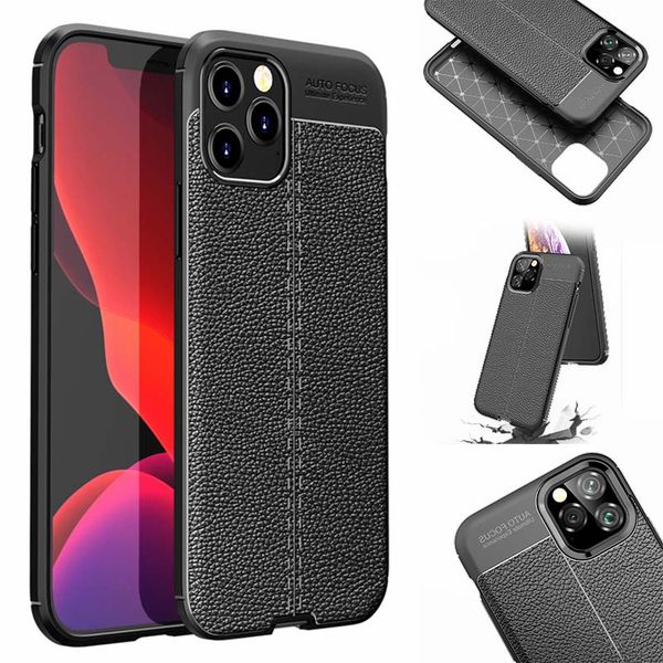 

for samsung s20 case litchi leather pattern soft tpu back cover phone case for iphone 12 11 pro max xs xr xs max