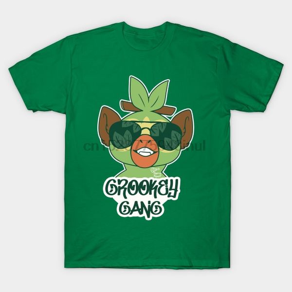 

men short sleeve tshirt grass gang grookey t shirt women t-shirt