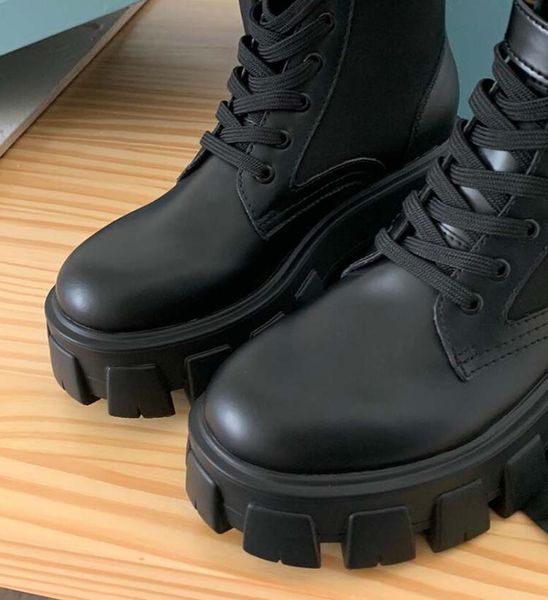 

fashion leather women shoes woman leather short autumn winter ankle fashion women boots martin boots 03 pr300 07, Black