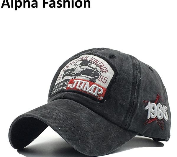 

alpha fashion 2018 adjustable casquette hat embroidery cotton washed design baseball cap outdoor women caps gorras vintage hats d18110601, Blue;gray