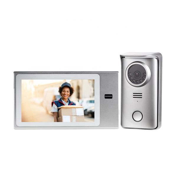 

doorbells waterproof cover 4 wired video doorbell phone with 1080p ahd outdoor unit intercom