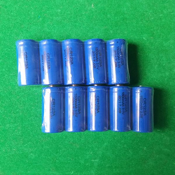 100pcs /lot 3V 1500mAh CR123A CR17345 CR123 DL123A EL123A El feneri Lityum Pil