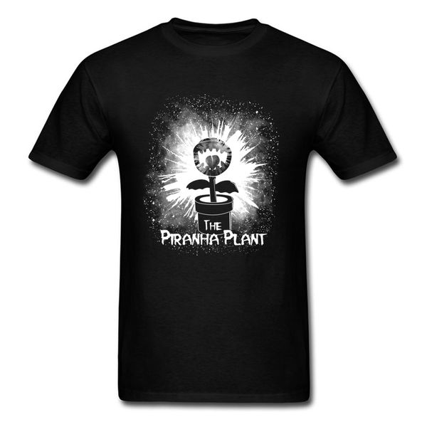 

cool t-shirts mens the piranha plant new designer summer & tees o-neck bodybuilding fitness tshirts funny t shirt