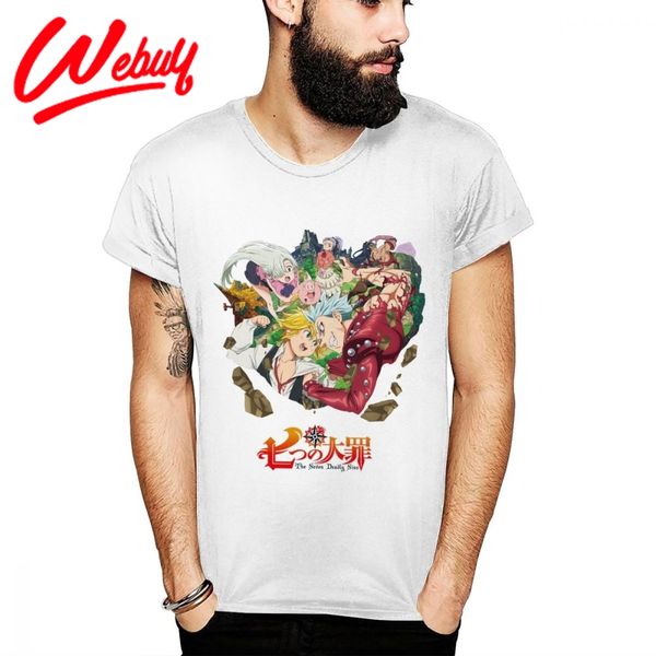 

the seven deadly sins meliodas ban t-shirt boy harajuku s-6xl plus size tee 3d print casual new arrival sale
