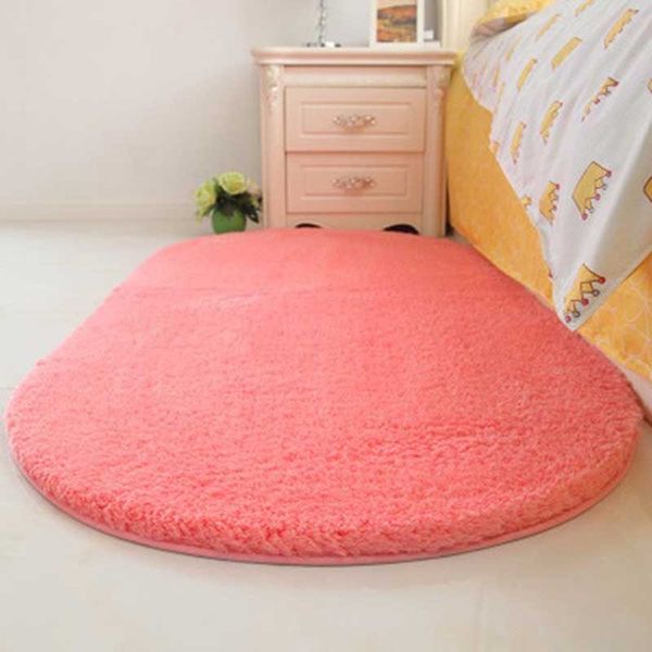 

carpets oval shape lobby foyer lamb carpet sofa table floor mat yoga sport bedside footcloth bedroom rugs mattress