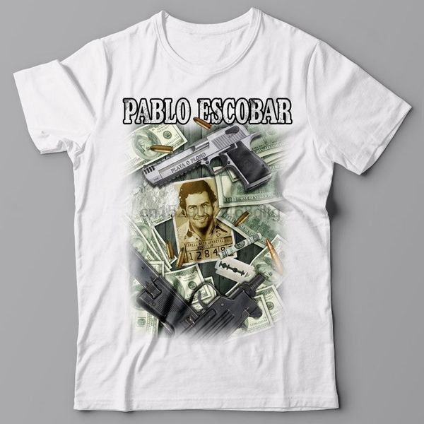 

t-shirt 2019 fashion men men t shirt fashion pablo escobar collage cool shirts