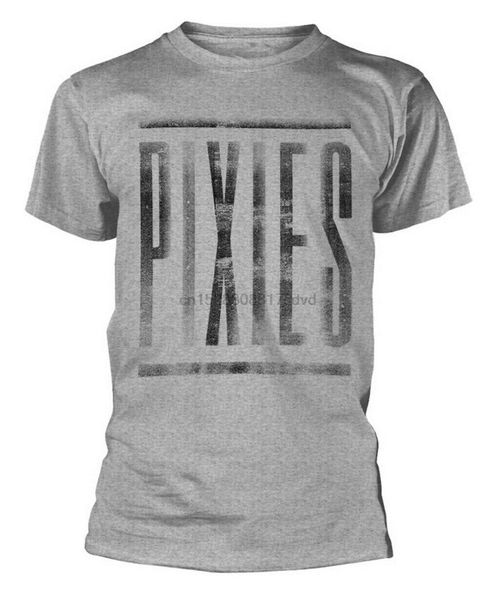 

pixies distressed logo t-shirt - neu und offiziell