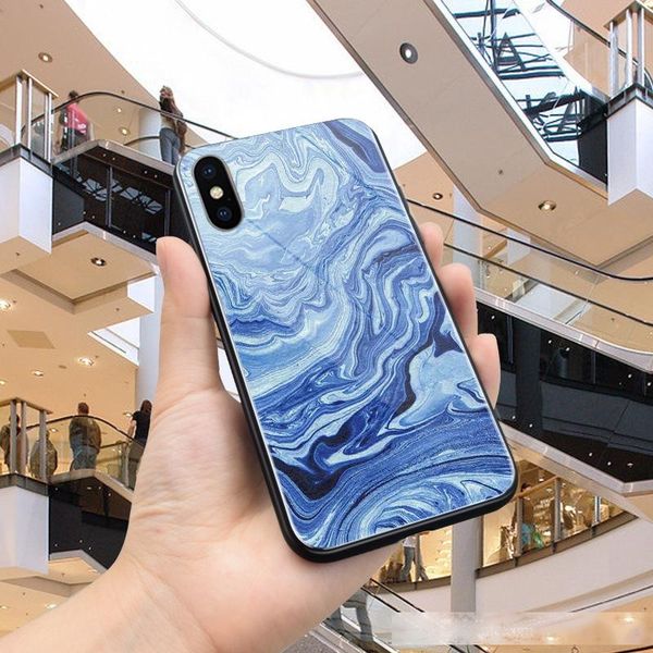 

mobile phone shell tpu case marble painted for iphonex 7/8plus mobile phone shell wholesale new arrival