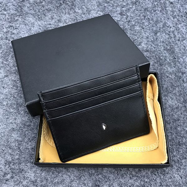 

men's brand wallets leather purse fashion design short cash clips men's business card cases handbags with box dust bag portafoglio, Brown;gray