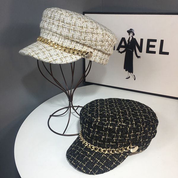 

navy pull on hat womens hats 2020 womens visor resizable berets caps for women bucket hat french fashion cap beret women, Blue;gray