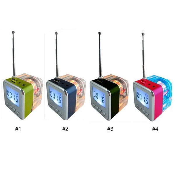 

nizhi portalble speakers tt028 subwoofer led crystal lcd display mini music mp3 player loud spearkers fm sd tf card christmas gift