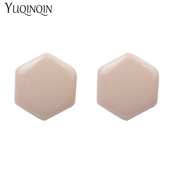 

винтаж красочной смолы акриловой этнические серьги для девочек розовой геометрической большой серьги для женщин смазливой корейской моды сер, Silver