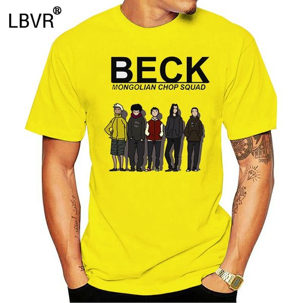 

new beck mongolian chop squad fictional music men's t-shirt clothing size s-2xl digital printed tee shirt