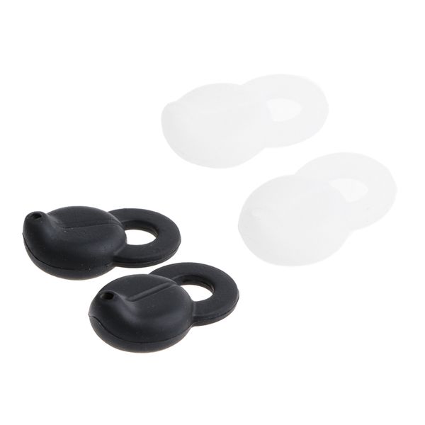 

2 pairs universal silicone earbuds eartips caps for wireless headsets