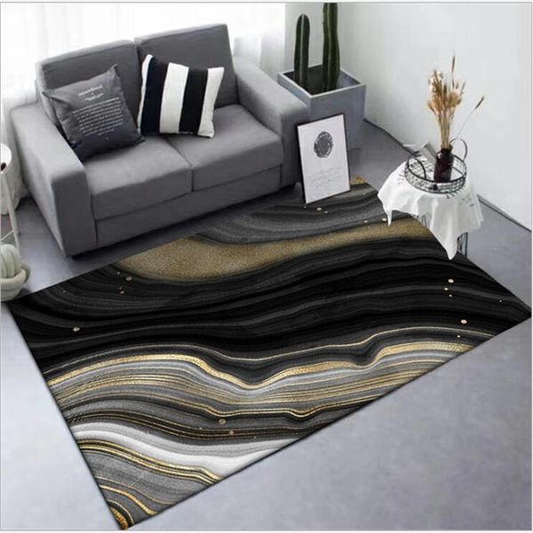 

carpets for living room european abstract striped pattern non-slip carpet 40cmx60cm floor mat nordic decoration home baby